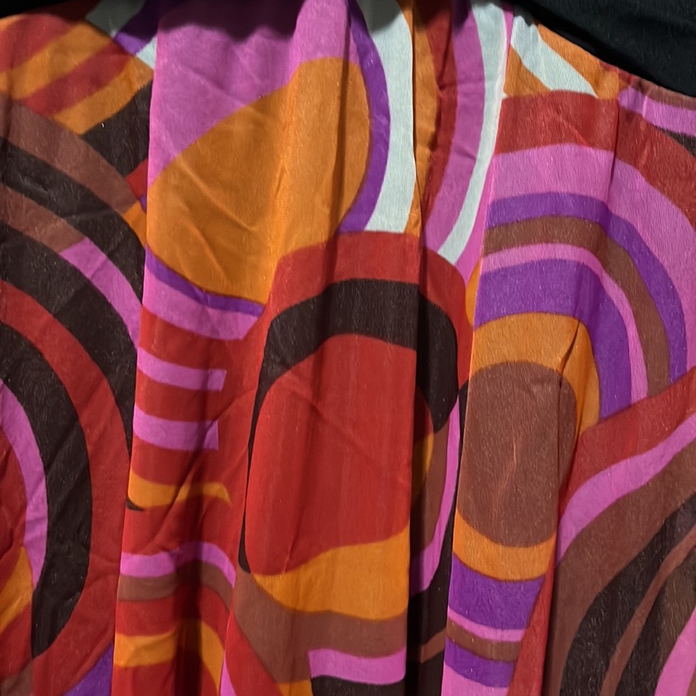 Vintage Psychedelic Disco Dress - Picture 10 of 12